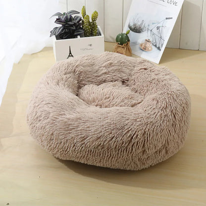 Ultra-Soft Round Plush Dog Bed for Cozy Comfort – Supportive Design for Deep Sleep, Ideal for Dogs and Cats 2