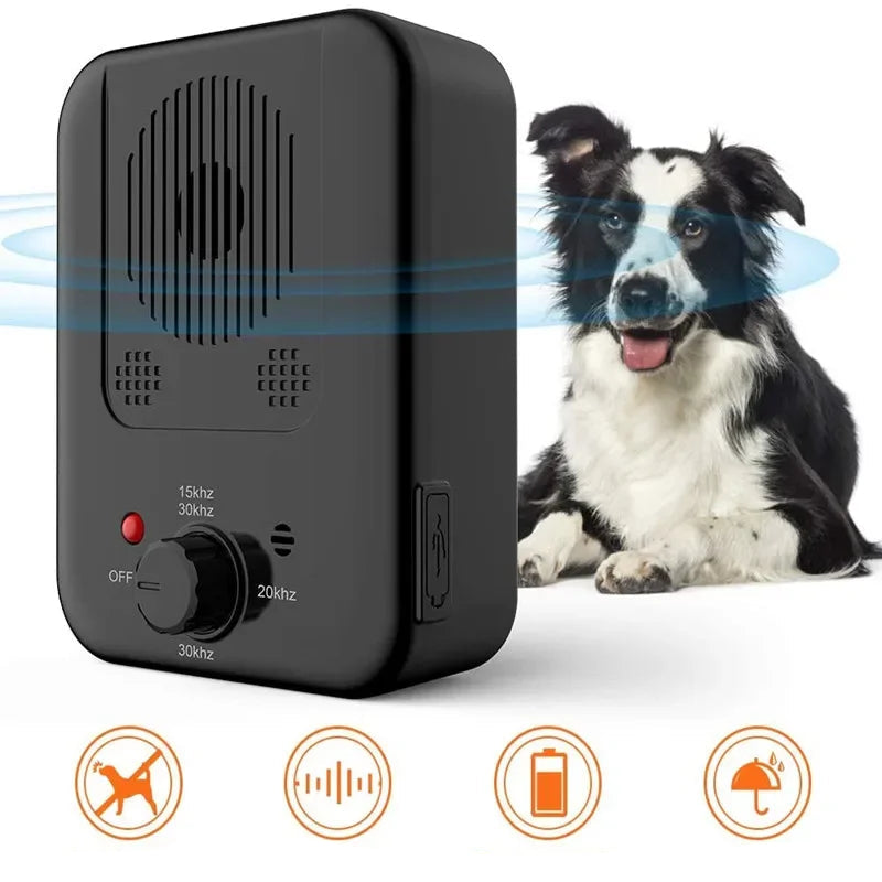 Ultrasonic Anti-Barking Device for Dogs – Adjustable Outdoor Trainer with 15m Detection 8