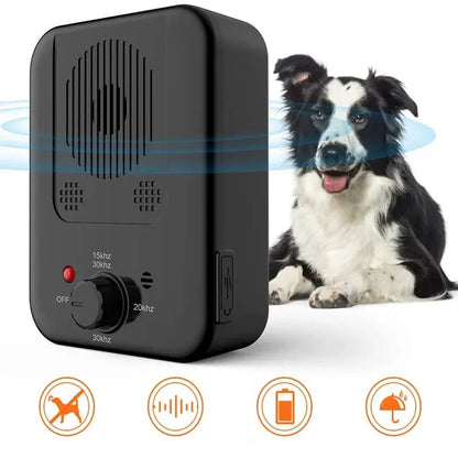 Ultrasonic Anti-Barking Device for Dogs – Adjustable Outdoor Trainer with 15m Detection 8
