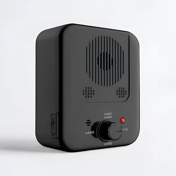 Ultrasonic Anti Barking Device - Adjustable Frequency Dog Barking Deterrent for Indoor and Outdoor Use - USB Rechargeable 0