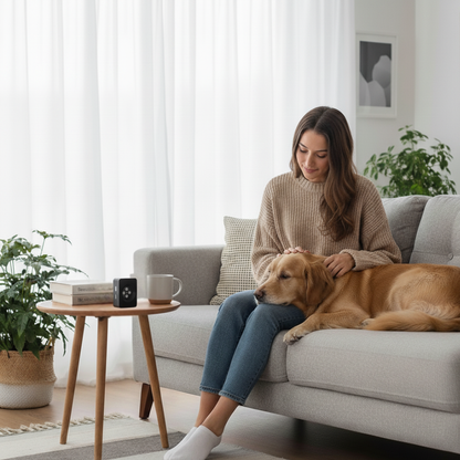 Ultrasonic Anti Barking Device with 3 Sensitivity Levels – Rechargeable Waterproof Dog Barking Deterrent for Indoor and Outdoor Use 2