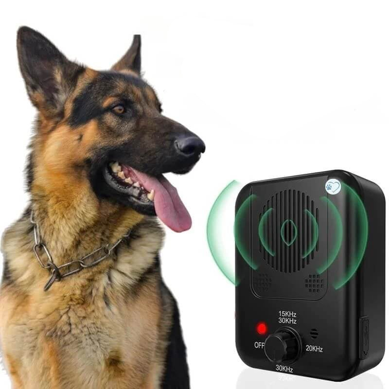Ultrasonic Dog Bark Deterrent - Rechargeable Water-Resistant Anti-Barking Device 3