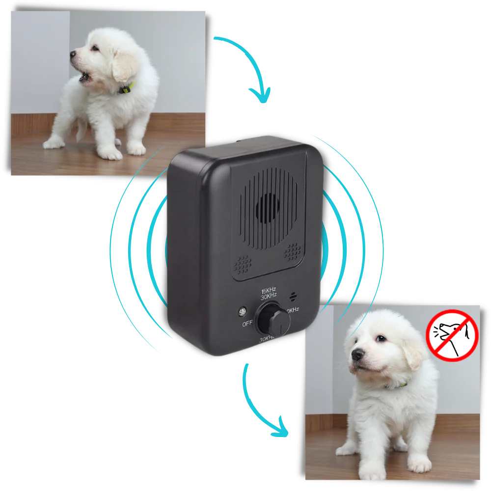 Ultrasonic Dog Bark Deterrent - Rechargeable Water-Resistant Anti-Barking Device 7