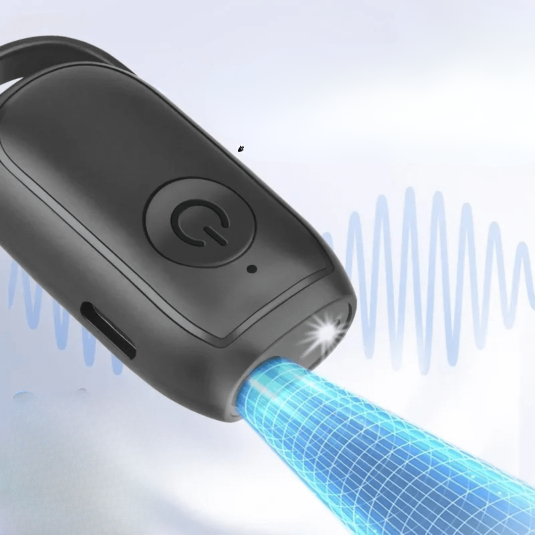 Mini Ultrasonic Anti-Bark Trainer for Dogs – Rechargeable and Portable Device