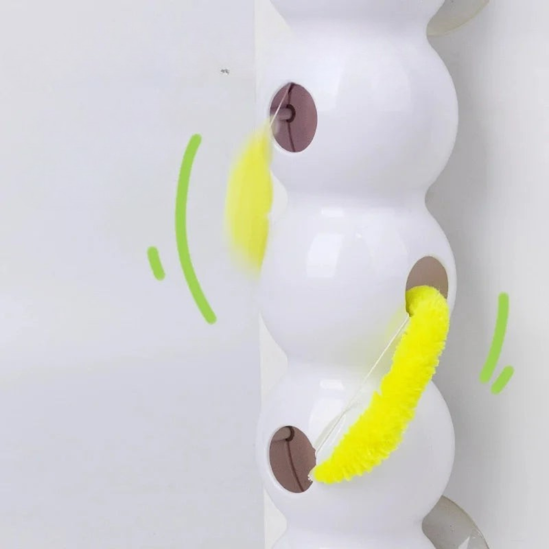 Interactive Cat Toy with Motion-Activated Worm Design for Engaging Play – Safe, Durable, Compact, and Fun
