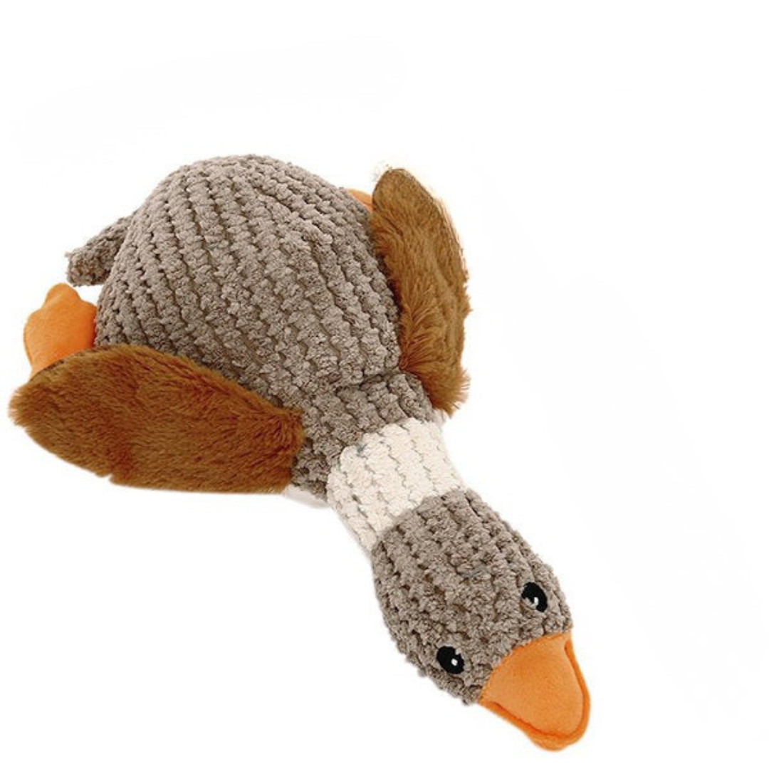 Indestructible Dog Toy for Aggressive Chewers – Extreme Goose with Organic Materials and Triple Stitching