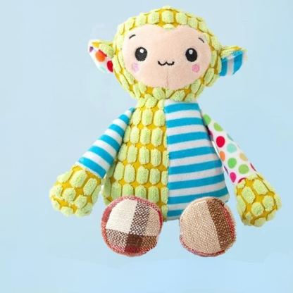 Durable Plush Dog Toy with Squeaker for Small and Medium Dogs – Ideal for Aggressive Chewers