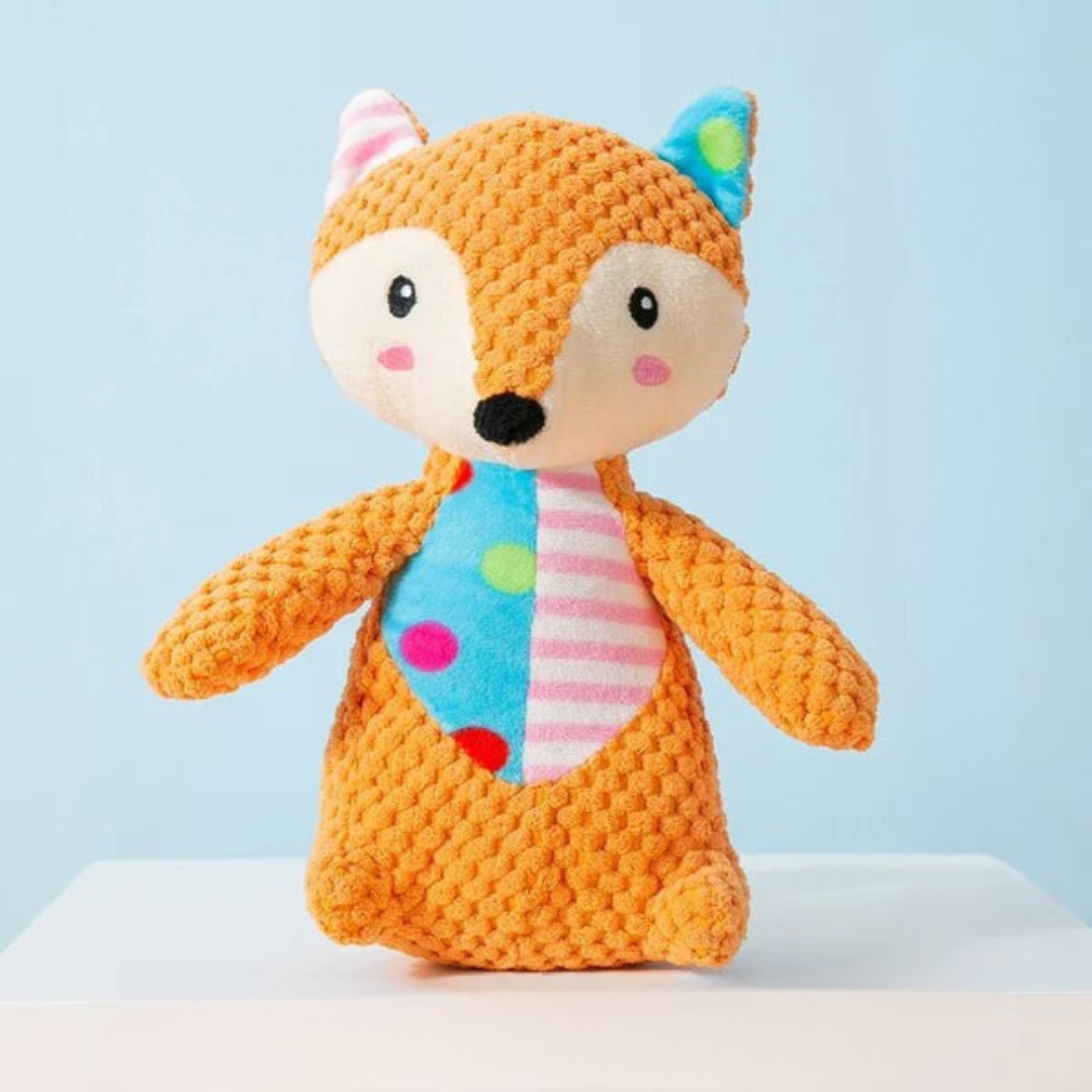 Durable Plush Dog Toy with Squeaker for Small and Medium Dogs – Ideal for Aggressive Chewers