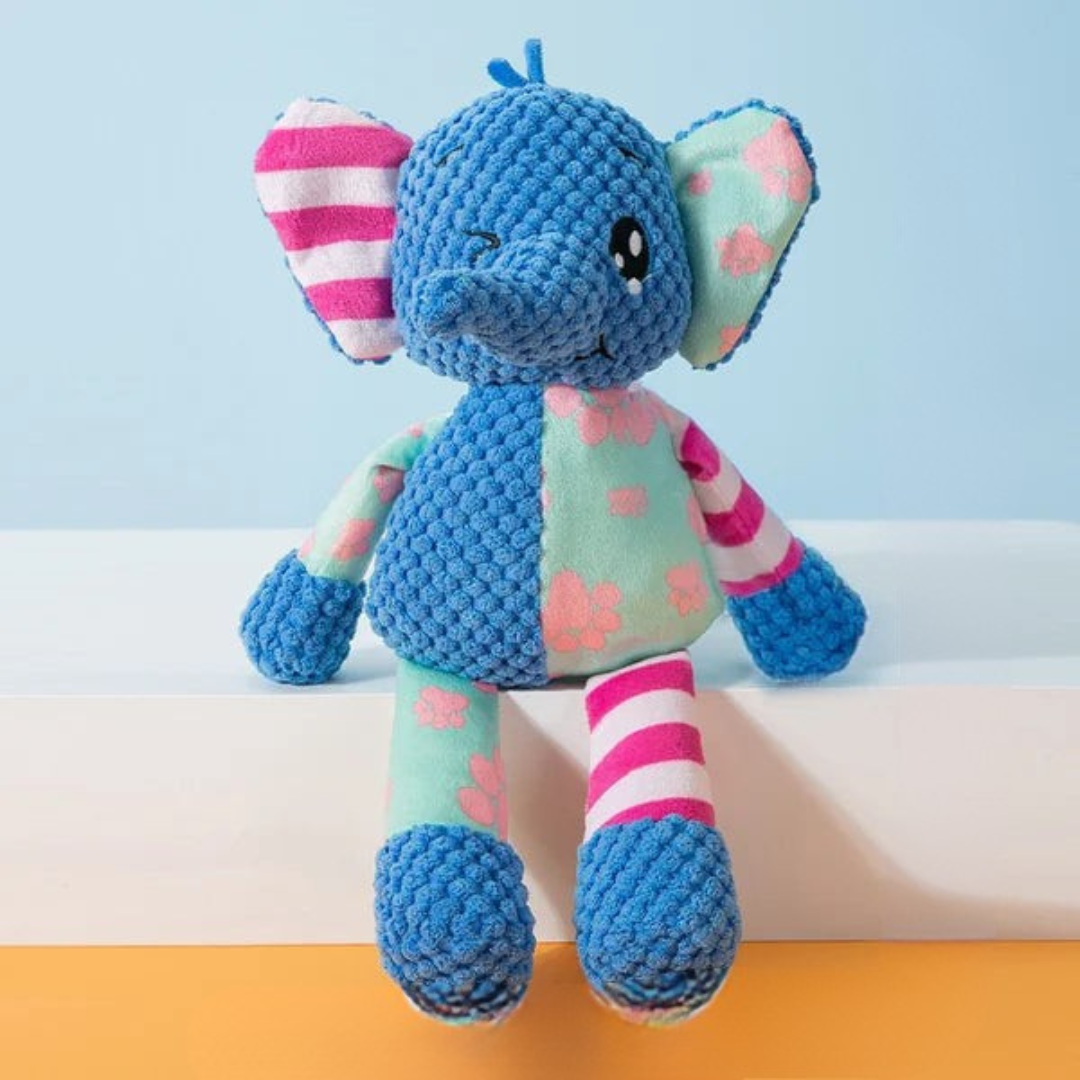 Durable Plush Dog Toy with Squeaker for Small and Medium Dogs – Ideal for Aggressive Chewers