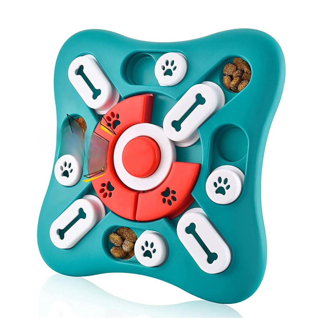 Interactive Dog Puzzle Toy for Mental Stimulation and Snack Rewards – Durable, Engaging Dog Toy for All Sizes