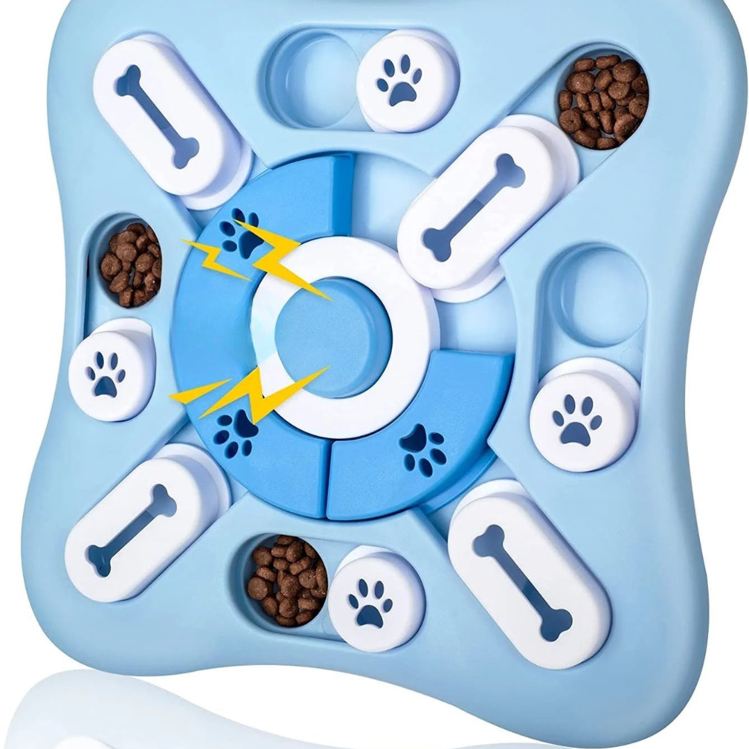 Interactive Dog Puzzle Toy for Mental Stimulation and Snack Rewards – Durable, Engaging Dog Toy for All Sizes