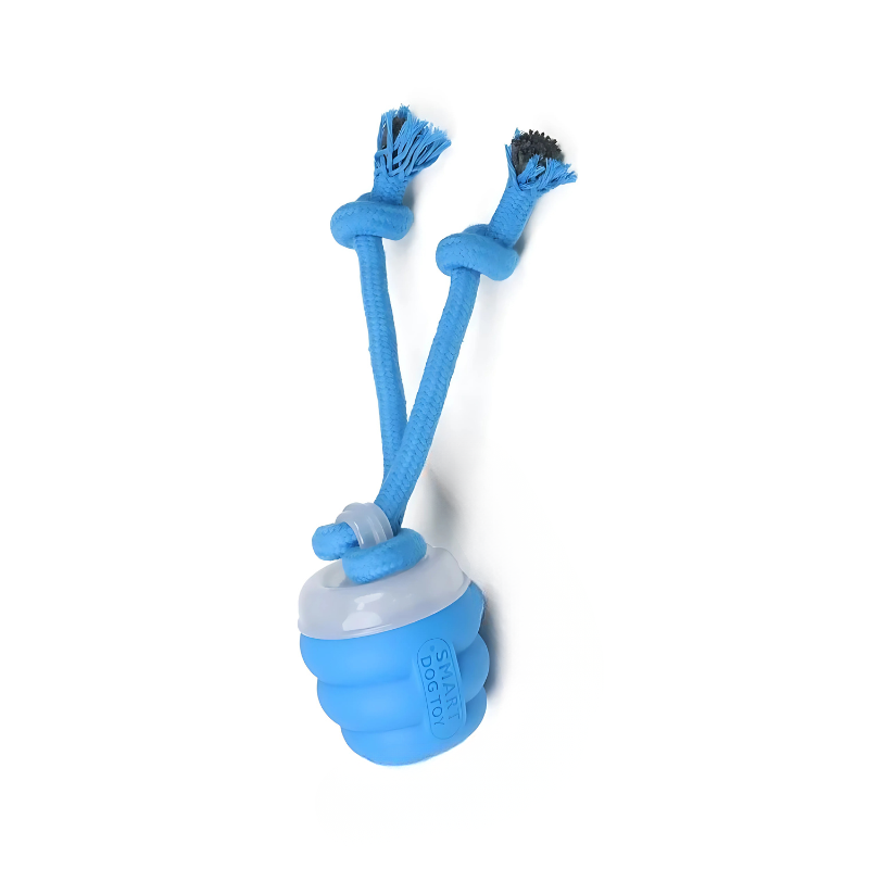 Interactive Dog Toy with Self-Moving Function and Dental Benefits – Durable ABS Chew Toy for Indoor and Outdoor Play