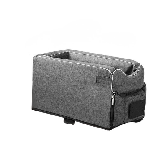 Small Dog Carrier for Car Console - Cozy and Secure Pet Carrier for Yorkies, Chihuahuas, and Pomeranians