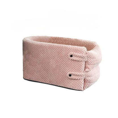 Small Dog Carrier for Car Console - Cozy and Secure Pet Carrier for Yorkies, Chihuahuas, and Pomeranians