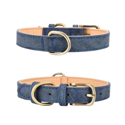 Vintage Leather Dog Collar with Adjustable Fit – Durable and Stylish for All Breeds 4