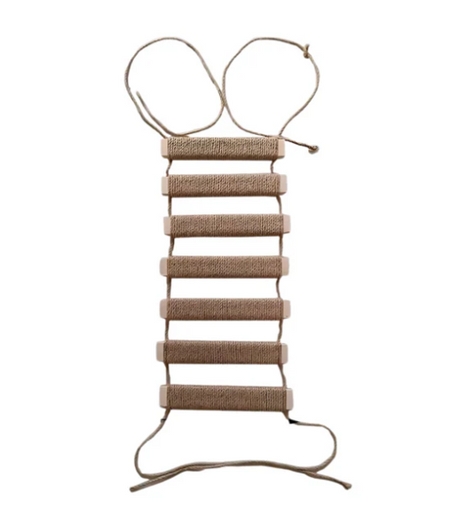 Wall-Mounted Cat Climbing Bridge and Ladder – Space-Saving Indoor Adventure for Active Cats 0