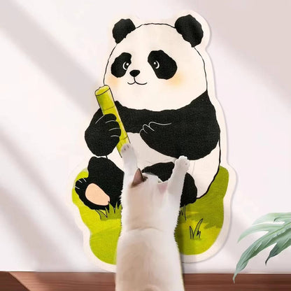 Wall Mounted Cat Scratching Post with Interactive Toys – Space Saving Vertical Design for Furniture Protection 0