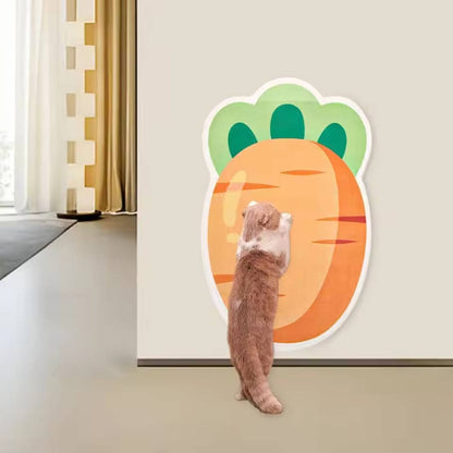 Wall Mounted Cat Scratching Post with Interactive Toys – Space Saving Vertical Design for Furniture Protection 4