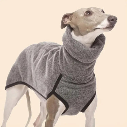 Warm Dog Coat with Turtleneck – Comfortable and Durable Winter Jacket for Dogs 1