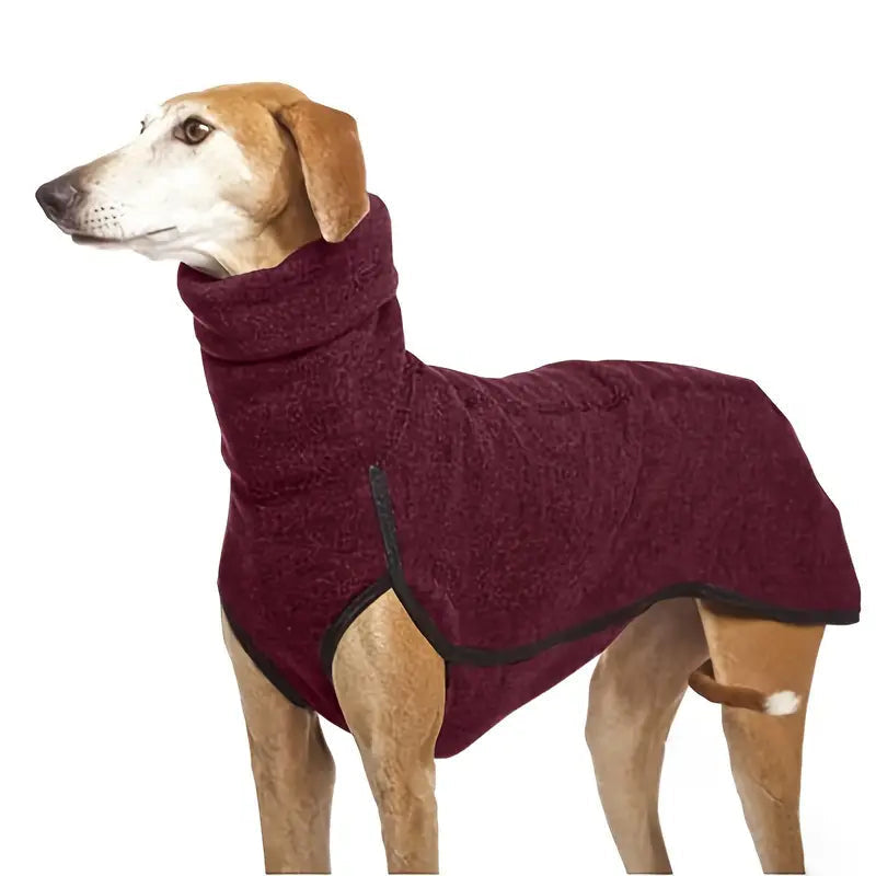 Warm Dog Coat with Turtleneck – Comfortable and Durable Winter Jacket for Dogs 2