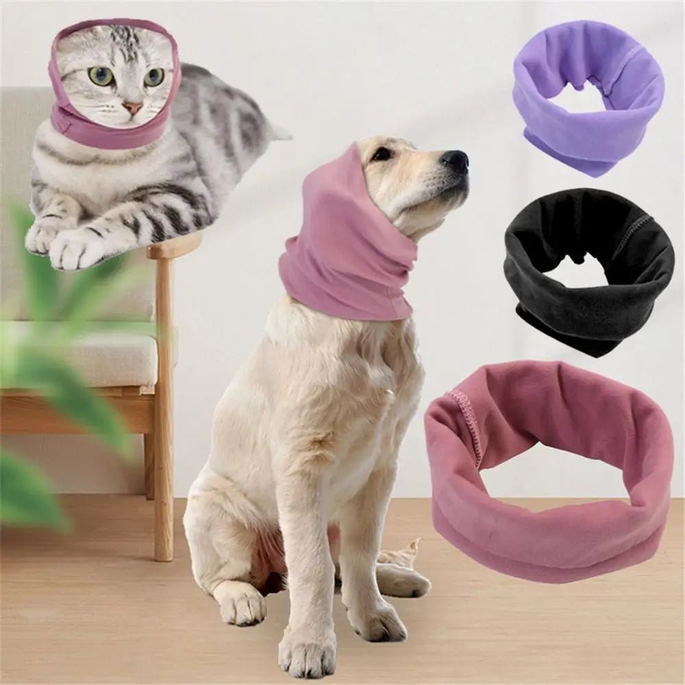 Warm Dog Hat with Ear Protection – Soft Comfortable Snood for Winter, Noise-Dampening, Windproof, Stretchy Polyester, Multiple Sizes Available 1