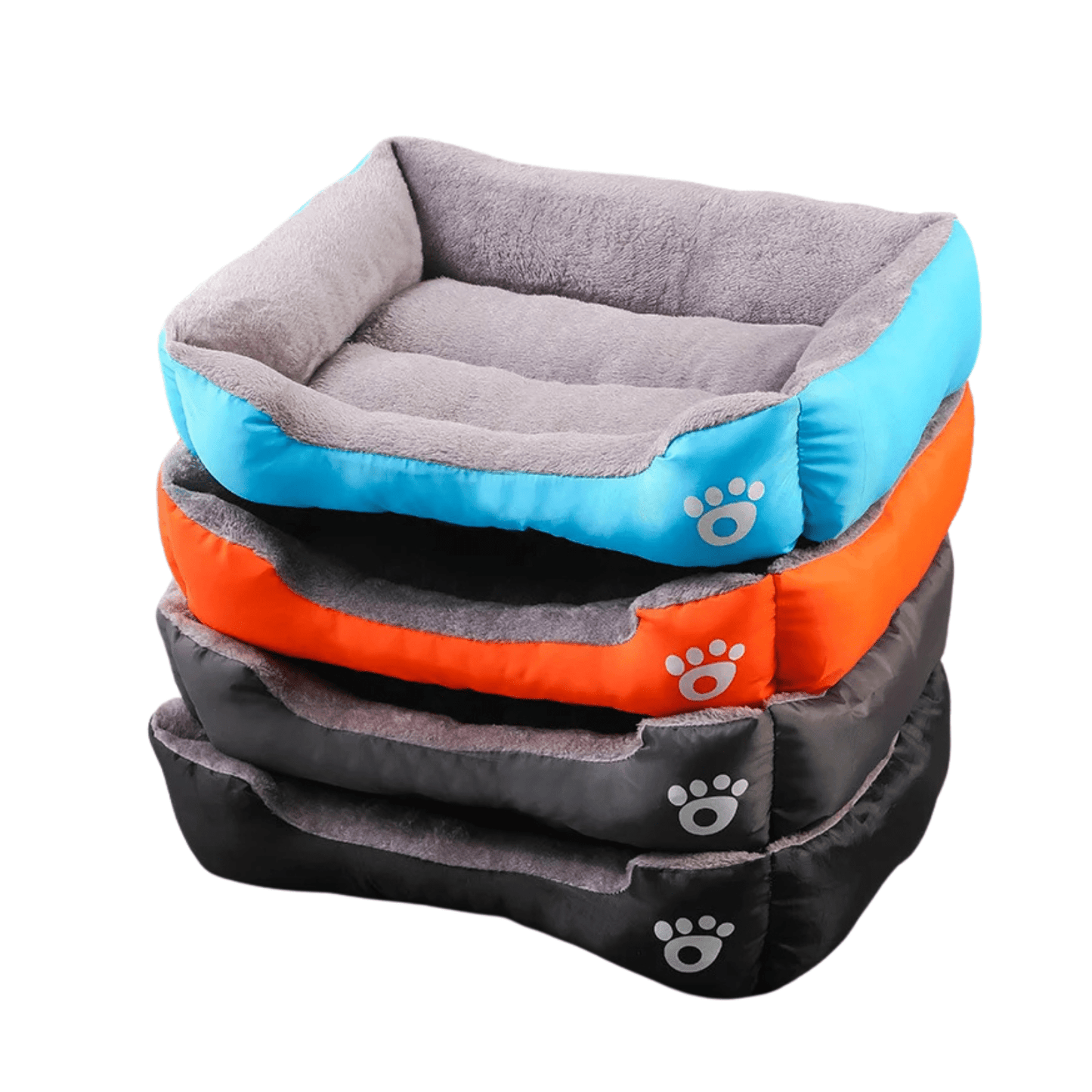 Warm and Soft Pet Basket Bed for Dogs and Cats – Comfortable and Durable Design 1