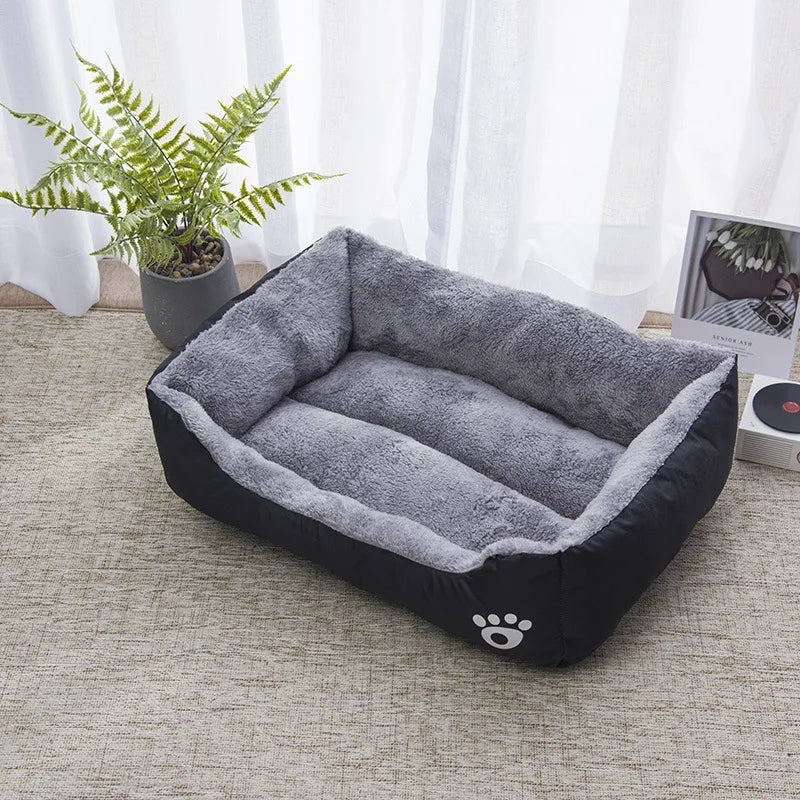 Warm and Soft Pet Basket Bed for Dogs and Cats – Comfortable and Durable Design 8