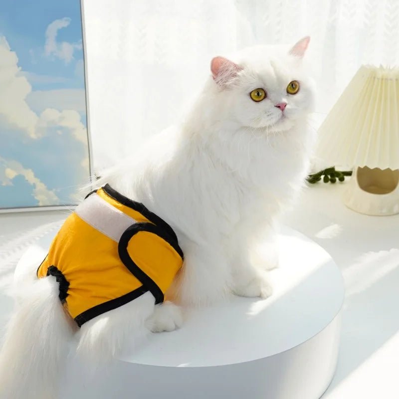 Washable Diaper for Female Dogs and Cats – Adjustable, Waterproof, and Comfortable 2