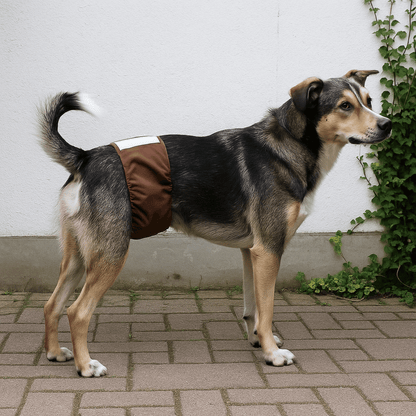 Washable Dog Belly Band for Male Dogs - Leak-Proof, Adjustable, Absorbent Canine Wraps for Incontinence and Marking 1
