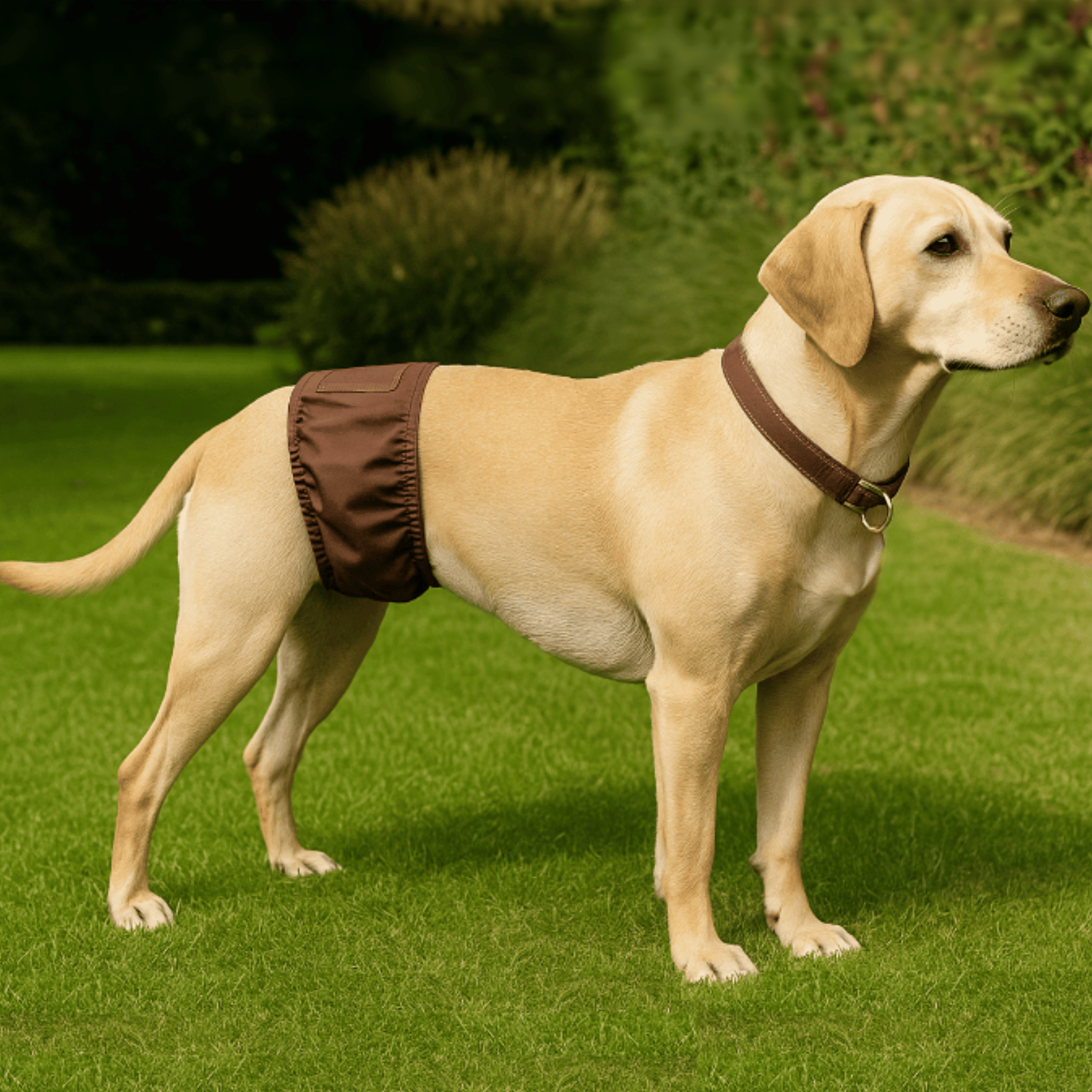 Washable Dog Belly Band for Male Dogs - Leak-Proof, Adjustable, Absorbent Canine Wraps for Incontinence and Marking 6