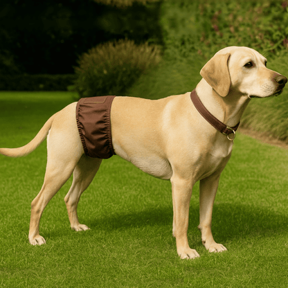 Washable Dog Belly Band for Male Dogs - Leak-Proof, Adjustable, Absorbent Canine Wraps for Incontinence and Marking 6