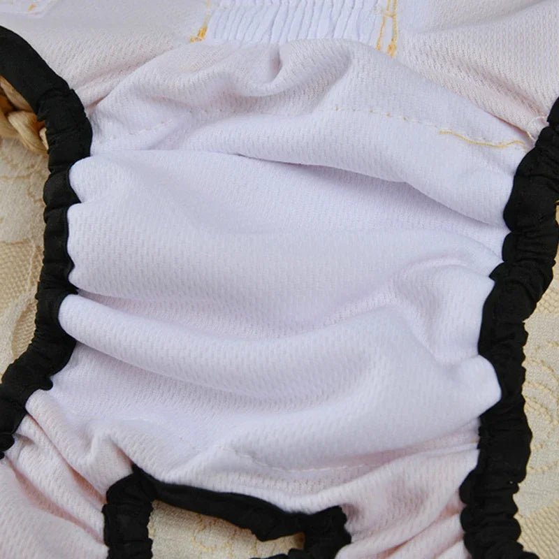 Washable Dog Diaper for Females – Reusable, Adjustable, Comfortable for Incontinence and Heat – Soft Cotton Blend 6