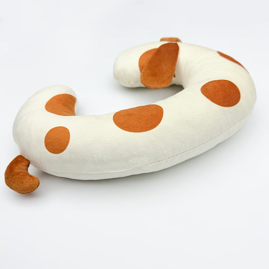 Washable dog pillow headrest designed for comfortable pet relaxation, featuring soft fabric and ergonomic support for dogs of all sizes. 0