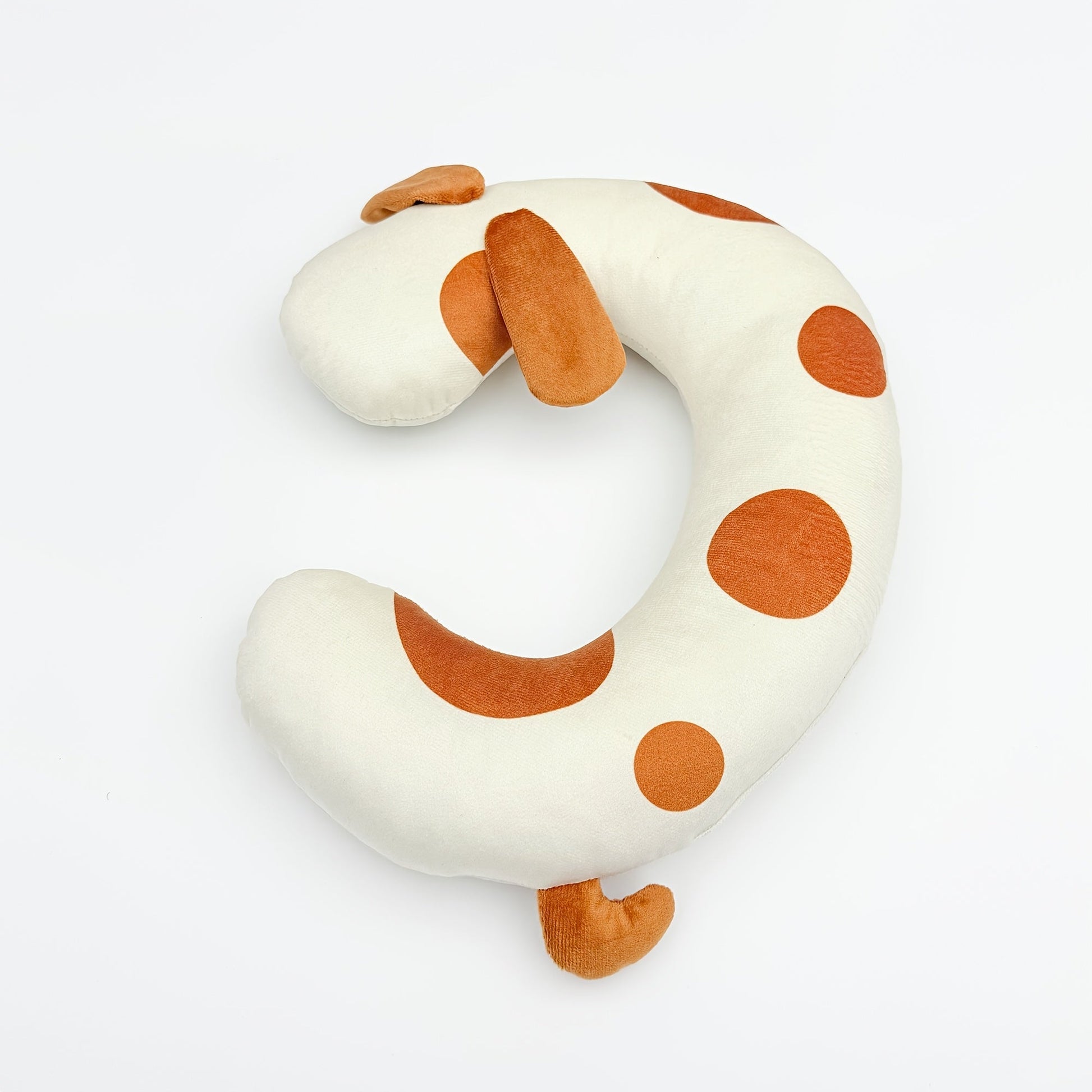 Washable dog pillow headrest designed for comfortable pet relaxation, featuring soft fabric and ergonomic support for dogs of all sizes. 4