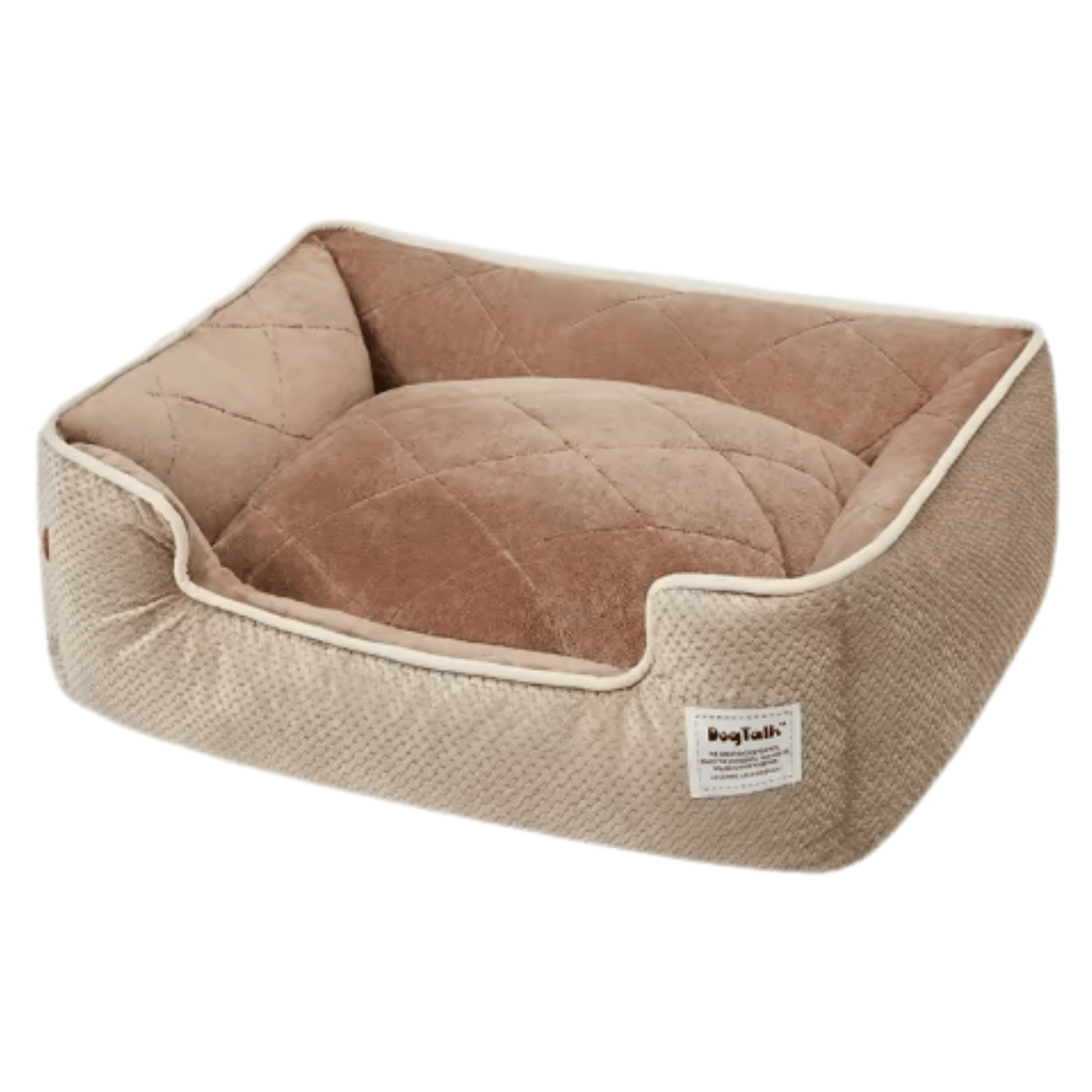 Washable Dog and Cat Bed – Comfortable Arctic Velvet with Removable Cover 9