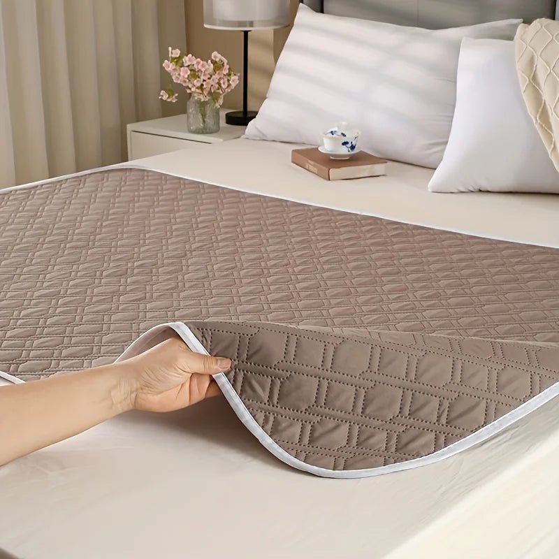Washable Leakproof Dog Cushion with Non-Slip Design – Comfortable Sleeping Mat in Brown or Gray 2