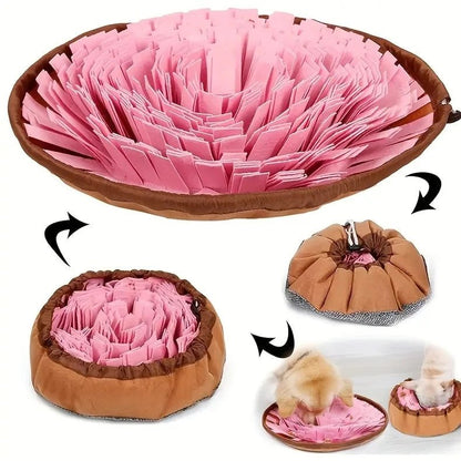 Washable Snuffle Mat for Dogs – Interactive Felt Feeding Mat for Mental Stimulation, Durable and Easy to Clean, Assorted Colors 5