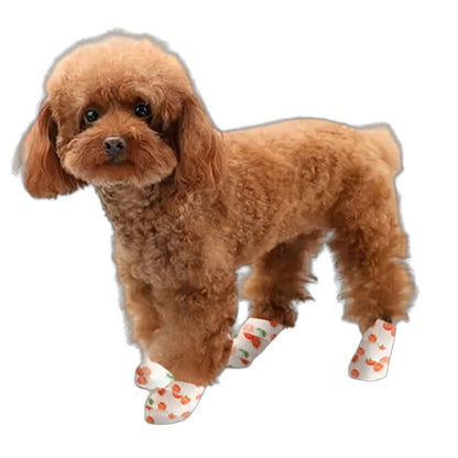 Water-Resistant Dog Shoes - Breathable Bandage Boots for Paw Protection - 2 Pack, Ideal for Outdoor Use 1