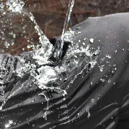 Water-Resistant Pet Protection Set for Outdoor Adventures – Adjustable and Breathable Design in Red and Black 3