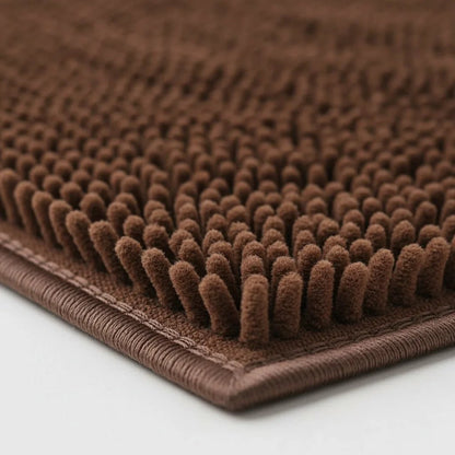 Water Absorbent Chenille Dog Doormat with Non-Slip Backing – Indoor Pet Mat 10