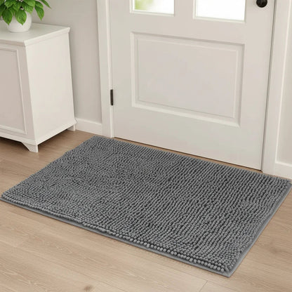 Water Absorbent Chenille Dog Doormat with Non-Slip Backing – Indoor Pet Mat 6