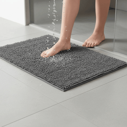 Water Absorbent Chenille Dog Doormat with Non-Slip Backing – Indoor Pet Mat 8