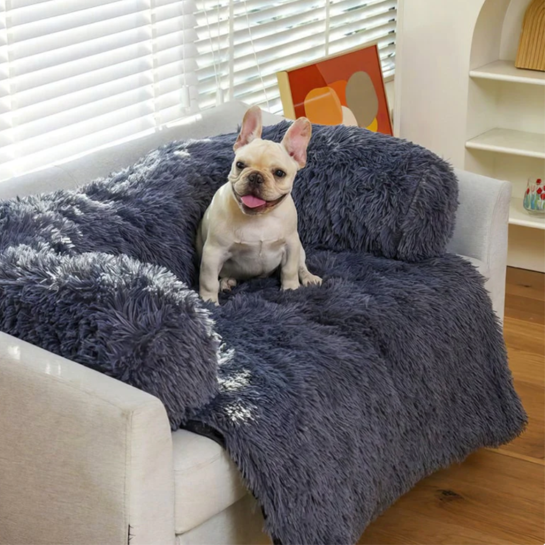 Waterproof Dog Blanket for Couch – Soft Hypoallergenic Plaid Design, Furniture Protection, Easy to Clean 4