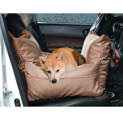 Waterproof Dog Car Bed with Removable Cover – Portable Travel Mattress for Pets 1