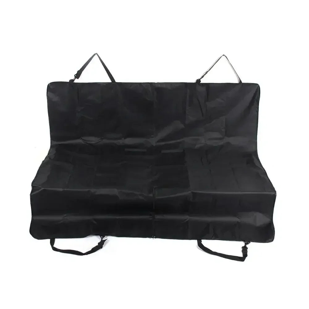 Waterproof Dog Car Seat Cover – Non-Slip Back Seat Protector for Dogs with Storage Compartment – Universal Fit 0