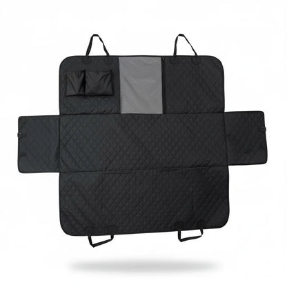 Waterproof Dog Car Seat Cover with Breathable Mesh Window – Universal Back Seat Cover for Dogs, Hammock Design for SUVs and Trucks 6