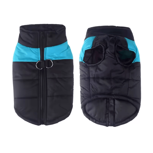 Waterproof Dog Coat for Winter - Adjustable Fit, Warm Lining, D-Ring Leash Attachment, Available in Multiple Colors 0