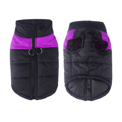 Waterproof Dog Coat for Winter - Adjustable Fit, Warm Lining, D-Ring Leash Attachment, Available in Multiple Colors 10