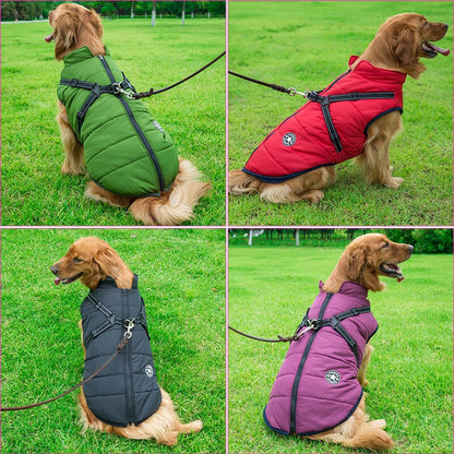 Waterproof Dog Coat for Winter – Comfortable Jacket for Older Dogs in Multiple Sizes, Weatherproof and Easy to Clean 2