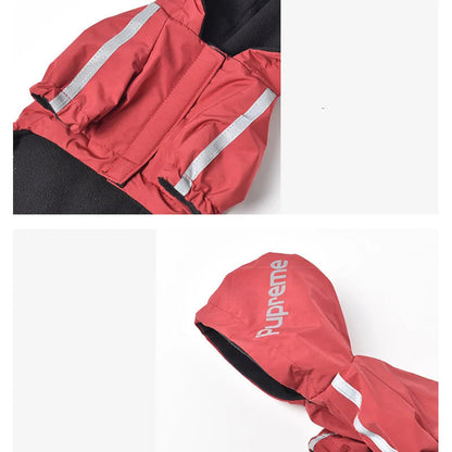 Waterproof Dog Coat for Winter with Reflective Elements – Warm Jacket for Small Dogs and Cats 4